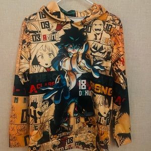 My Hero Academia hoodie sweatshirt. Size adult small. Never worn.